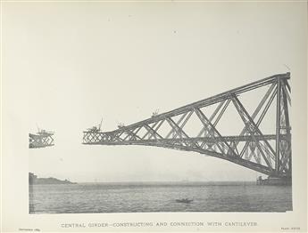 ARCHITECTURE.  PHILLIPS, PHILIP. The Forth Bridge: In its Various Stages of Construction and Compared with